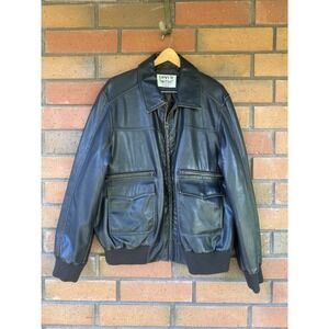 Levis Faux Leather Bomber Jacket Military | Brown |‎ Men's Size XXL